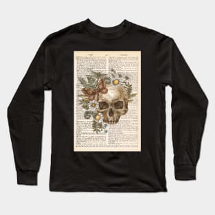 Vintage human anatomy Long Sleeve T-Shirt